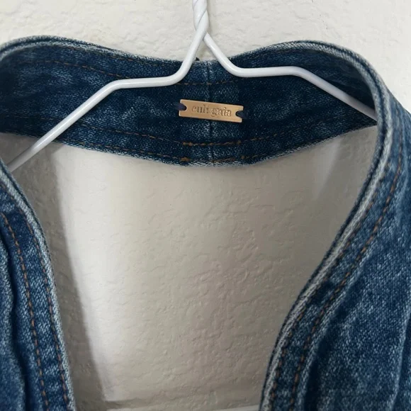 Cult Gaia Diem Denim Halter Top - Picture 7 of 8
